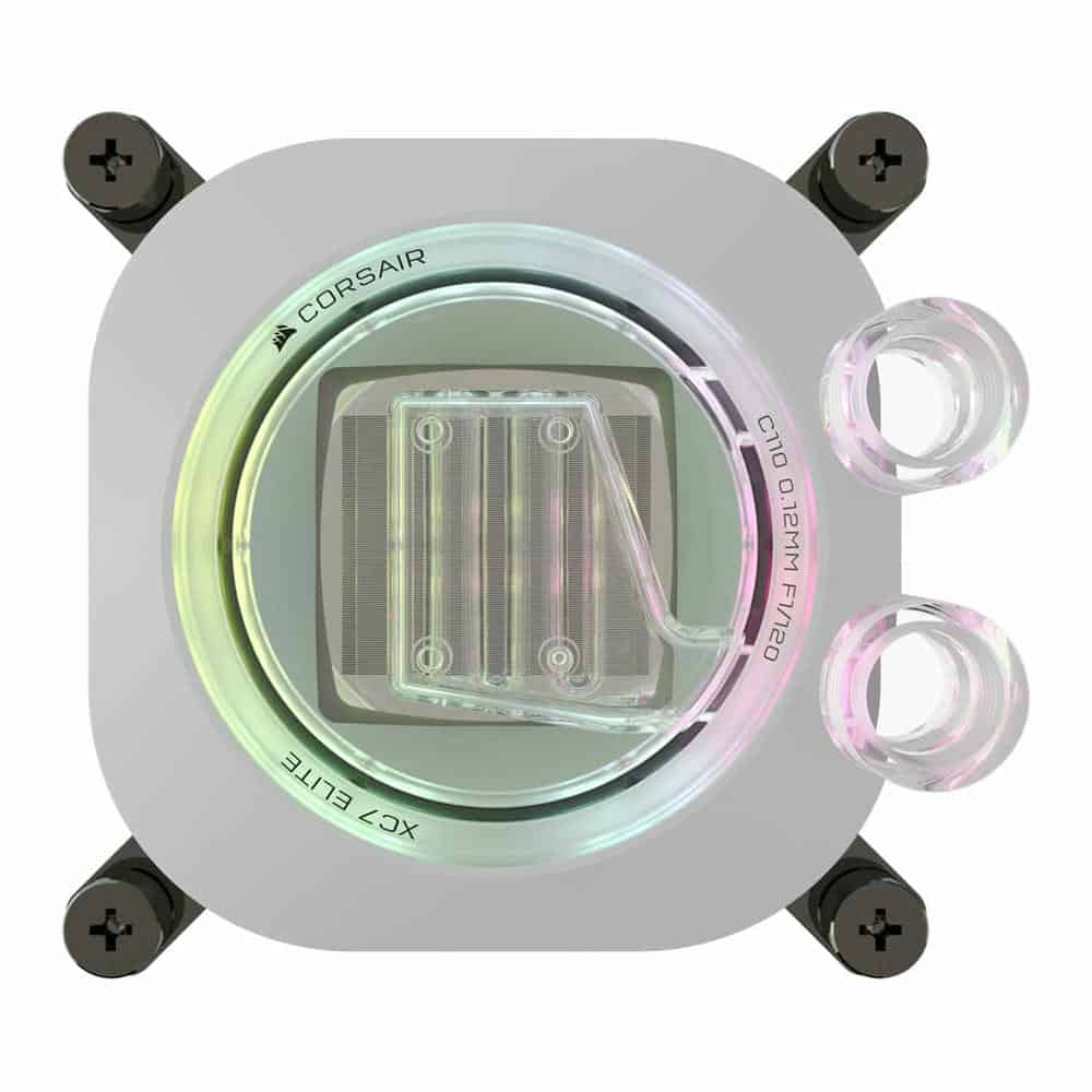 (image for) Corsair iCUE XC7 RGB Elite White CPU Water Block